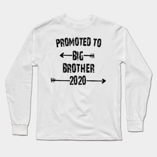 PROMOTED TO BIG BROTHER EST 2020 Long Sleeve T-Shirt